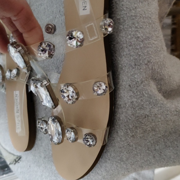 Steve Madden flat sandals size 7 true to size - Picture 3 of 6